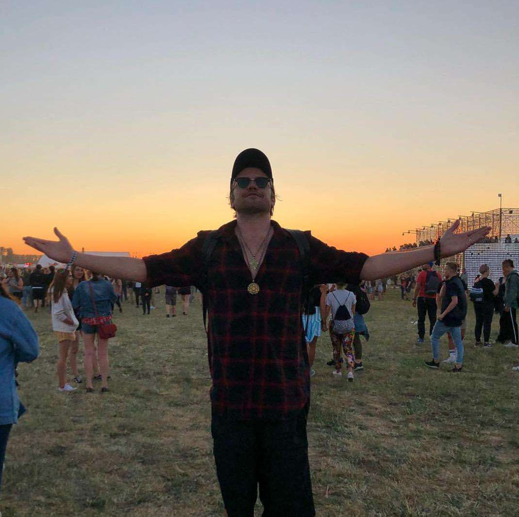 Wojciech Łozowski na Open'er Festival 2018