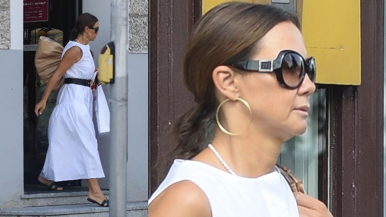 Kinga Rusin wozi się po stolicy porsche za 300 tysięcy 