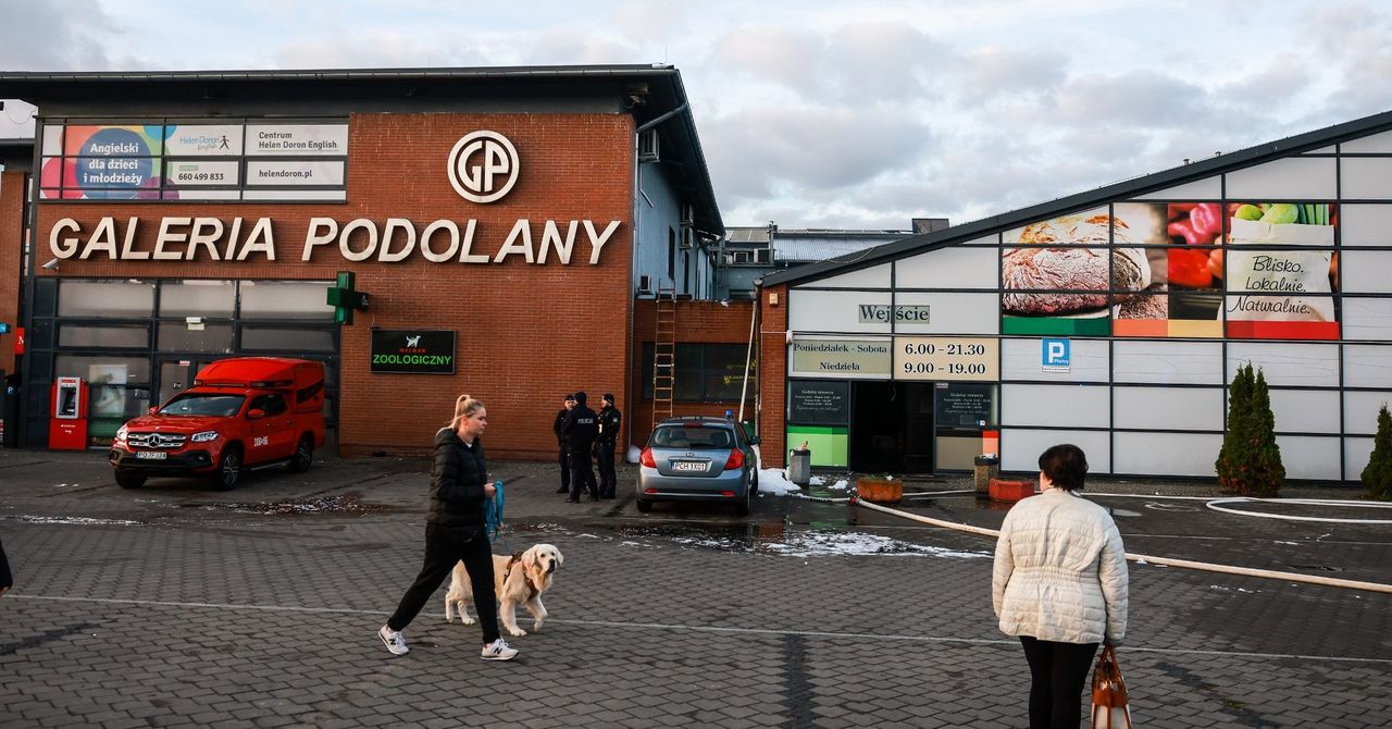 Poznań: Pożar w Galerii Podolany. Co z pacjentami tamtejszej przychodni lekarskiej?