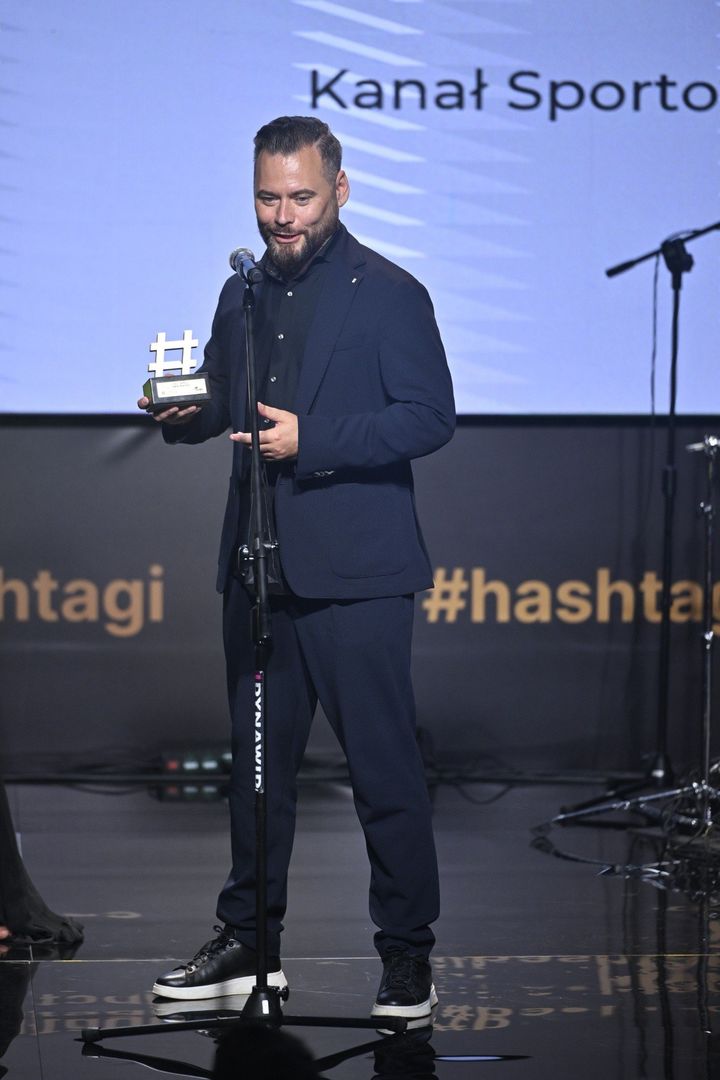 Krzysztof Stanowski na Gali #Hasztagi Roku 2023