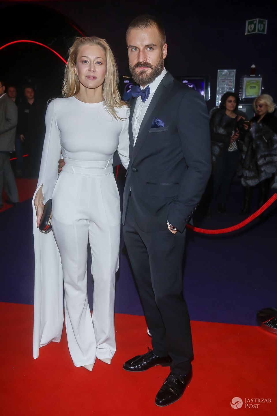 Kasia Warnke i Piotr Stramowski na premierze filmu Pitbull. Nowe porządki