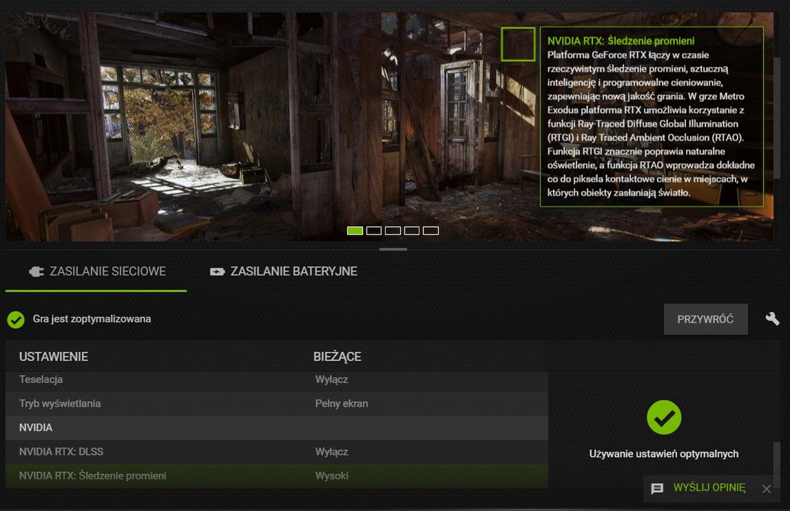 Optymalizacja GeForce Experience – Cyk, i wszystko jak na dłoni