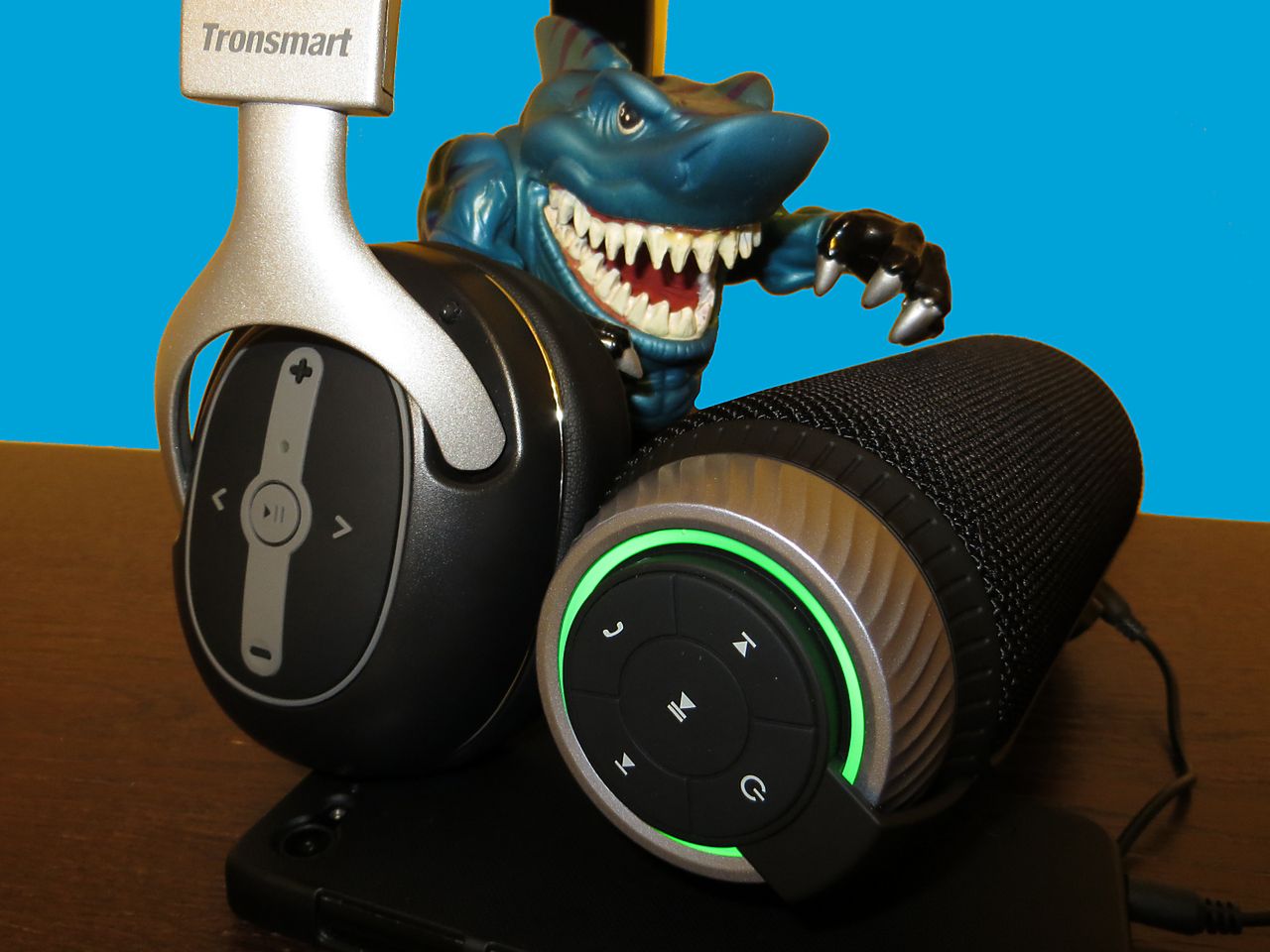 FantAsia: test słuchawek Tronsmart Encore S6 z wyciszaniem i głośnika Element T6. W BT siła! - Blue + tooth ;)