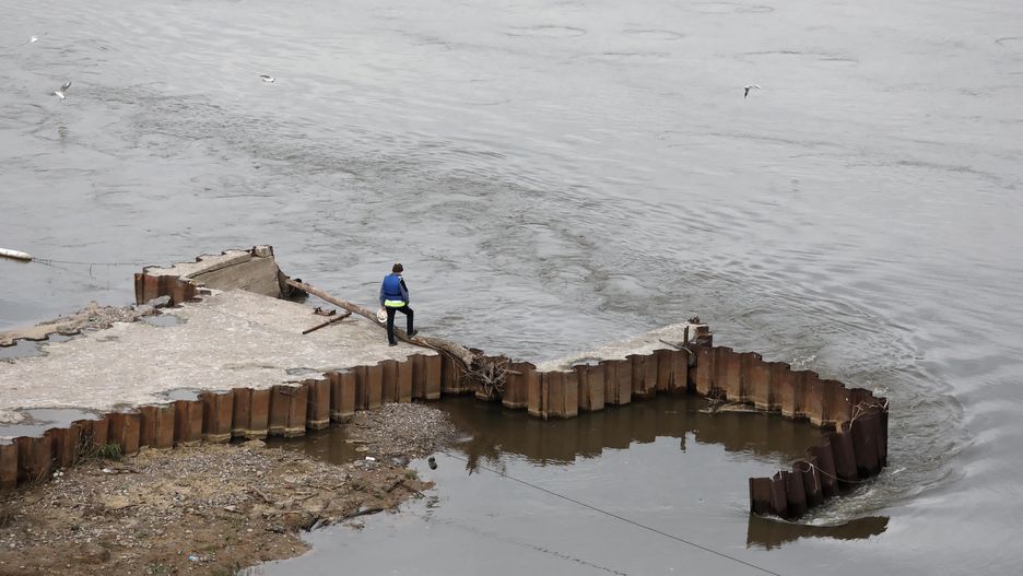 Warszawa. Rozpoczęły się prace nad przewiertem pod dnem Wisły