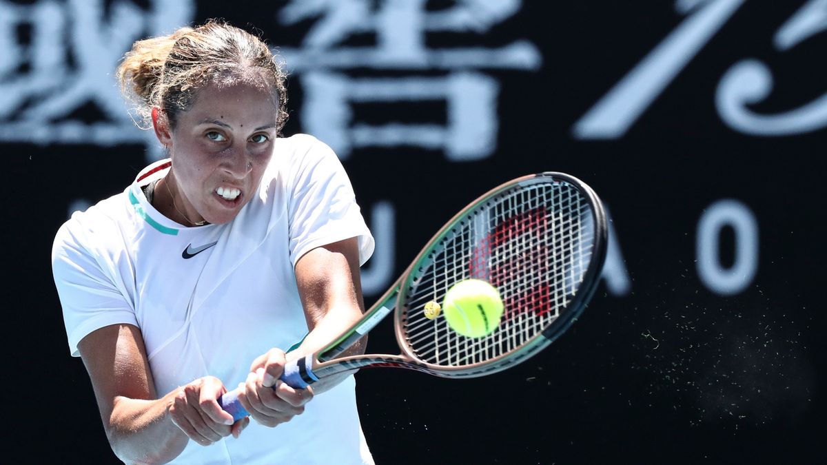PAP/EPA / JASON O'BRIEN  / Na zdjęciu: Madison Keys