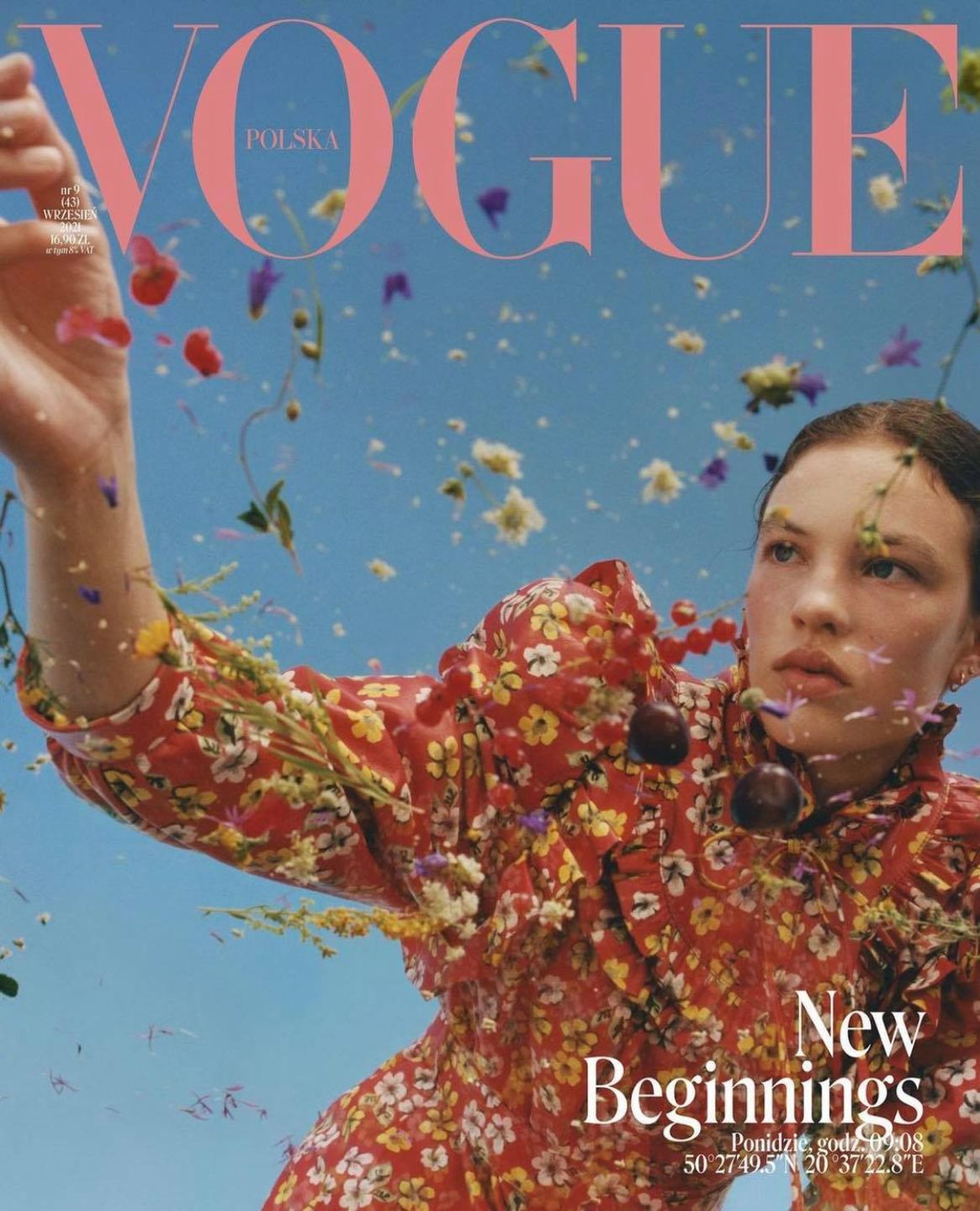 Wrześniowa okładka "Vogue Polska"