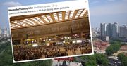 Chiny. Tłumy w Wuhan. Polska youtuberka pokazała tamtejszy dworzec