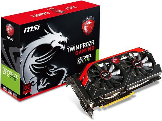 MSI GeForce GTX 770 Gaming karta graficzna zdjęcie
