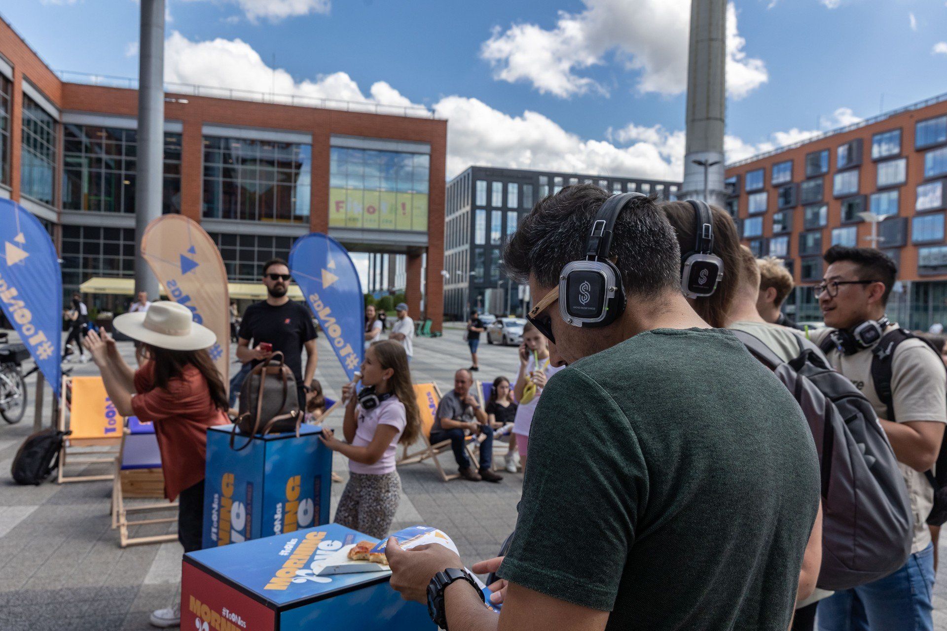 Silent disco w Bonarce na dzień dobry