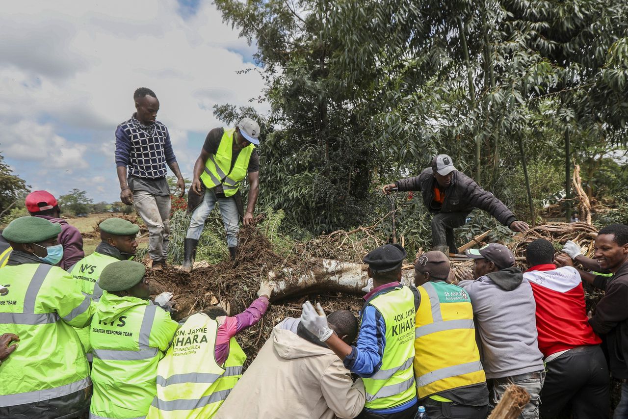 Kenya's crisis: Floods force tourists to take refuge in trees