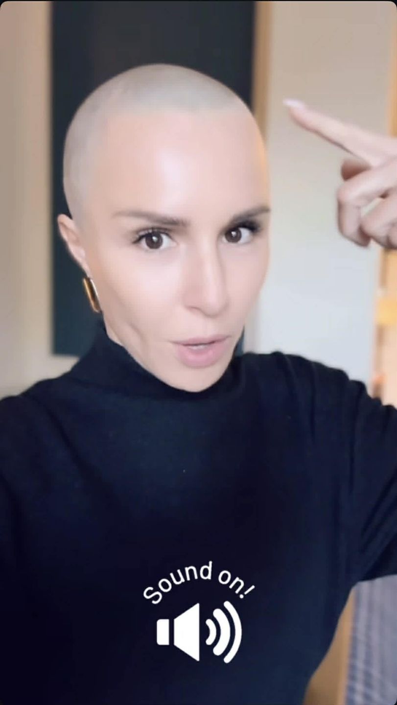 Blanka Lipińska dalej biadoli po zgoleniu głowy