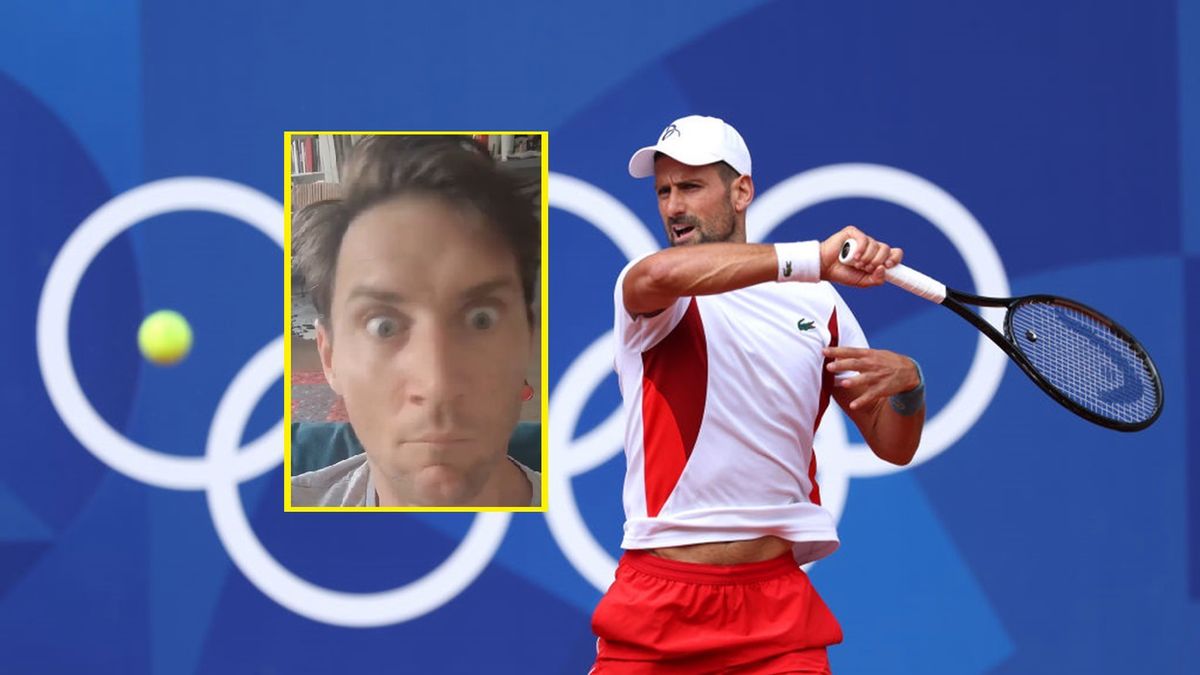 Materiały prasowe / Getty Images/Clive Brunskill i instagram.com/matt_ebden / Na zdjęciu: Novak Djoković i Matthew Ebden (w prostokącie)