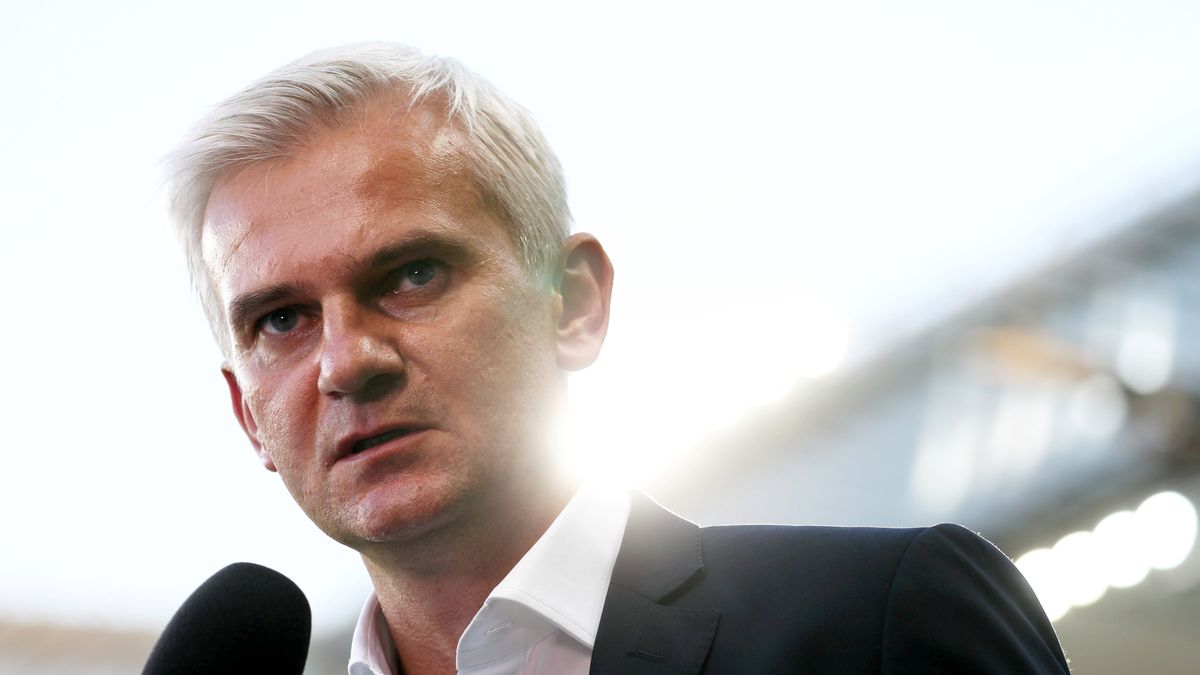 PAP / Bartłomiej Zborowski / Na zdjęciu: Trener Jacek Magiera 