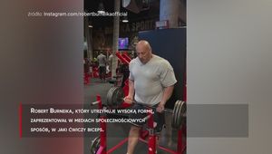 #dziejesiewsporcie: "Hardkorowy Koksu" pokazał, jak ćwiczy biceps