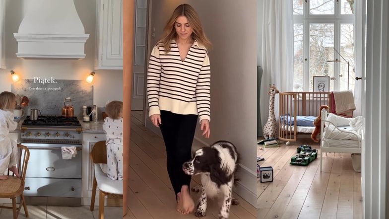 Kasia Tusk prezentuje efekty remontu i tłumaczy się z MARMUROWYCH BLATÓW: "Dwoili się i troili aby odciągnąć mnie od tego pomysłu" (ZDJĘCIA)