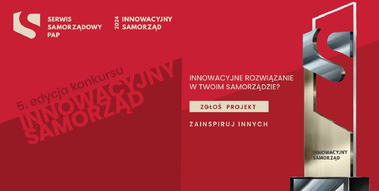 Trwa przyjmowanie zgłoszeń do konkursu „Innowacyjny Samorząd” 2024