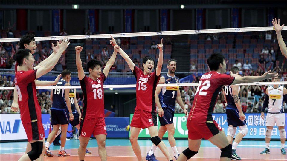 Materiały prasowe / FIVB / Reprezentacja Japonii mężczyzn