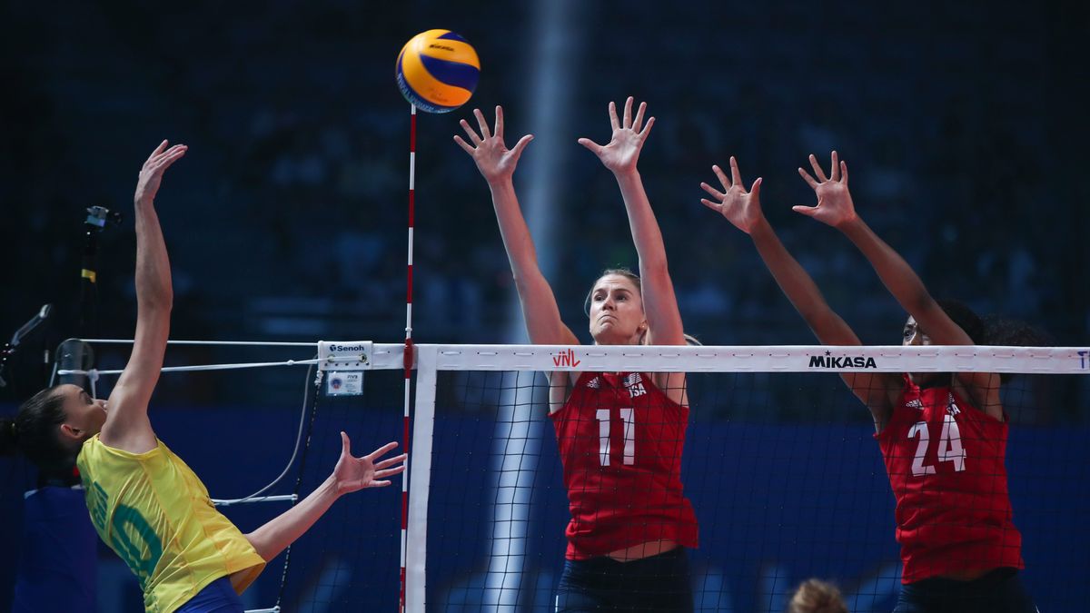 Zdjęcie okładkowe artykułu: Materiały prasowe / FIVB / Na zdjęciu: Andrea Drews (z numerem 11)