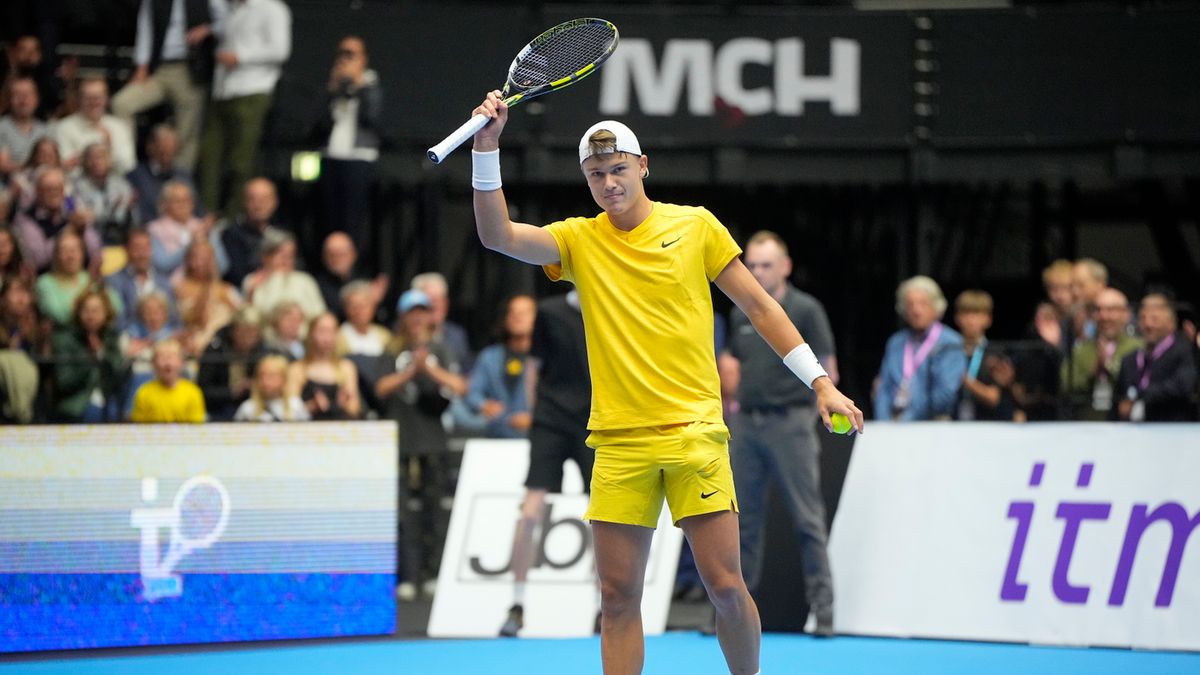 PAP/EPA / Bo Amstrup / Na zdjęciu: Holger Rune