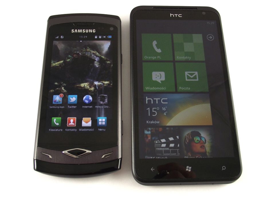 HTC Titan a Samsung Wave