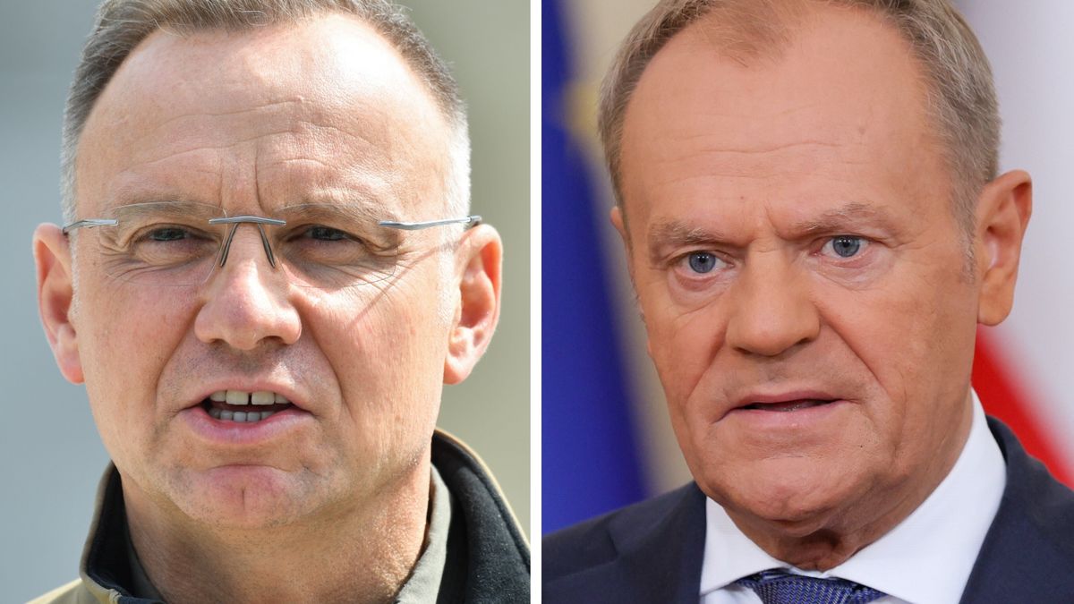 PAP / Andrzej Jackowski, Paweł Supernak / Na zdjęciu: Andrzej Duda i Donald Tusk