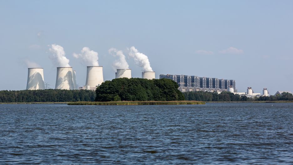 Elektrownia węglowa w Jaenschwalde w Brandenburgii