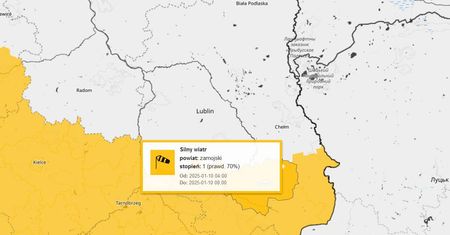 To będzie wietrzny poranek w regionie. IMGW ostrzega mieszkańców