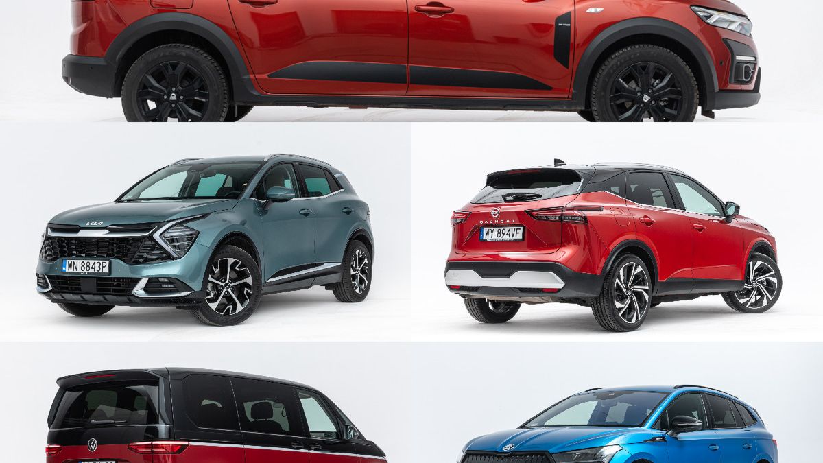 Kandydaci na Rodzinny Samochód Roku Wirtualnej Polski 2022