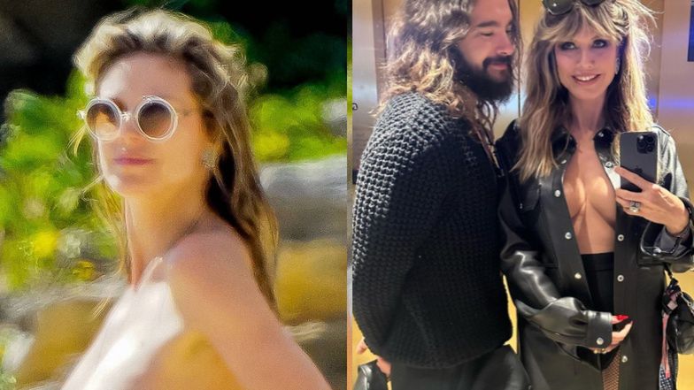 Heidi Klum topless na plaży