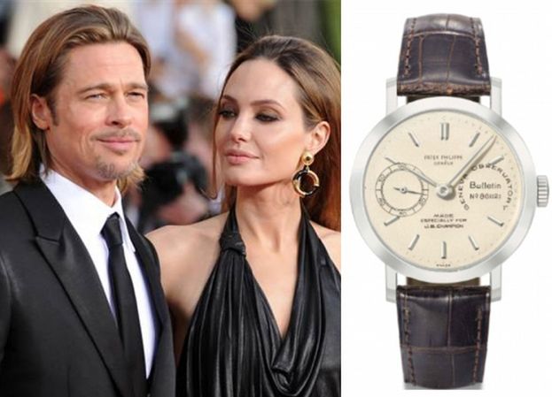 Jolie kupiła Bradowi zegarek za 2 MILIONY!