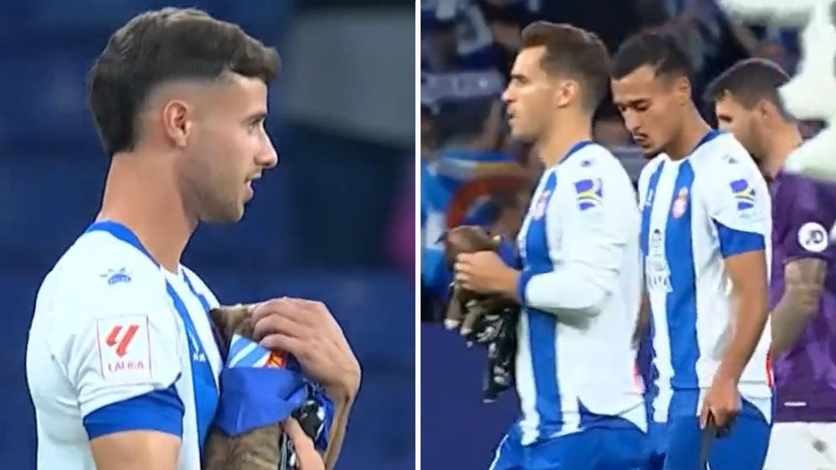 Piłkarze Espanyolu przed sobotnim meczem Secunda Division