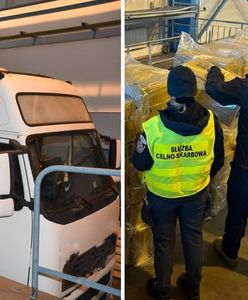 Przeszukali ciężarówkę z Białorusi. Miała być pusta, a narobiła kierowcy problemów