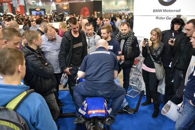 Symulator pochyleń California Superbike School cieszył się dużą popularnością.