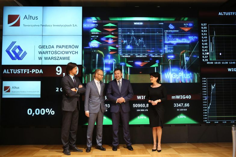 Altus TFI zadebiutował na warszawskiej giełdzie w lipcu 2014 roku.