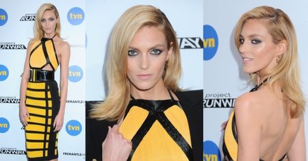 Anja Rubik pozuje przed finałem Project Runway! (ZDJĘCIA)