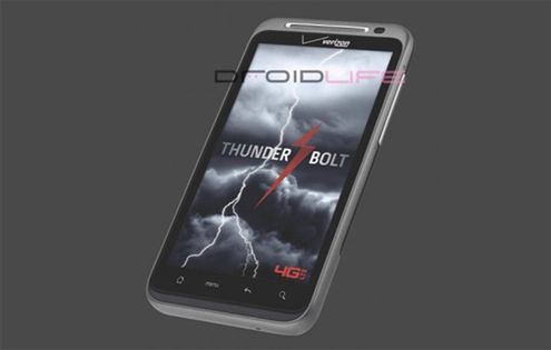 Niewiarygodna specyfikacja HTC Thunderbolt 4G