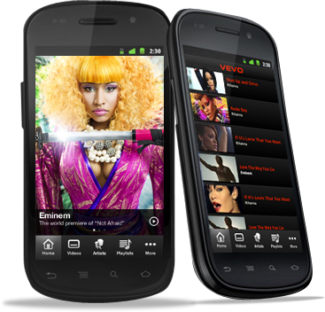 Oficjalna aplikacja VEVO dla Androidów dostępna w Markecie