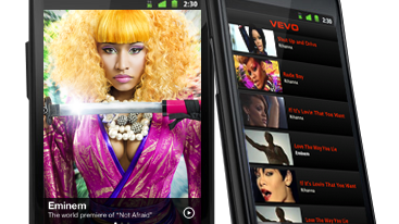 Oficjalna aplikacja VEVO dla Androidów dostępna w Markecie 1
