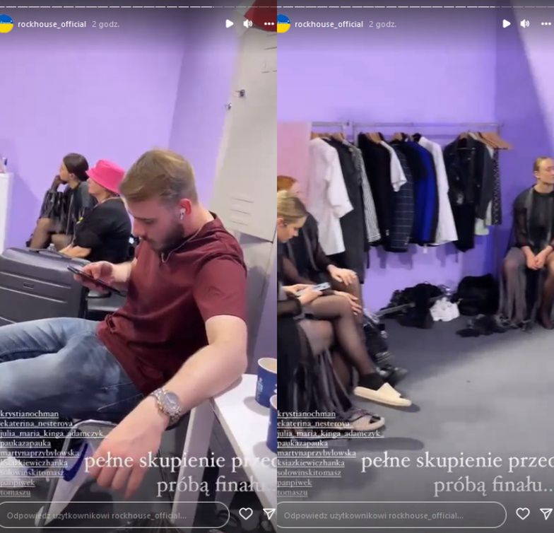 Krystian Ochman tuż przed finałem Eurowizji