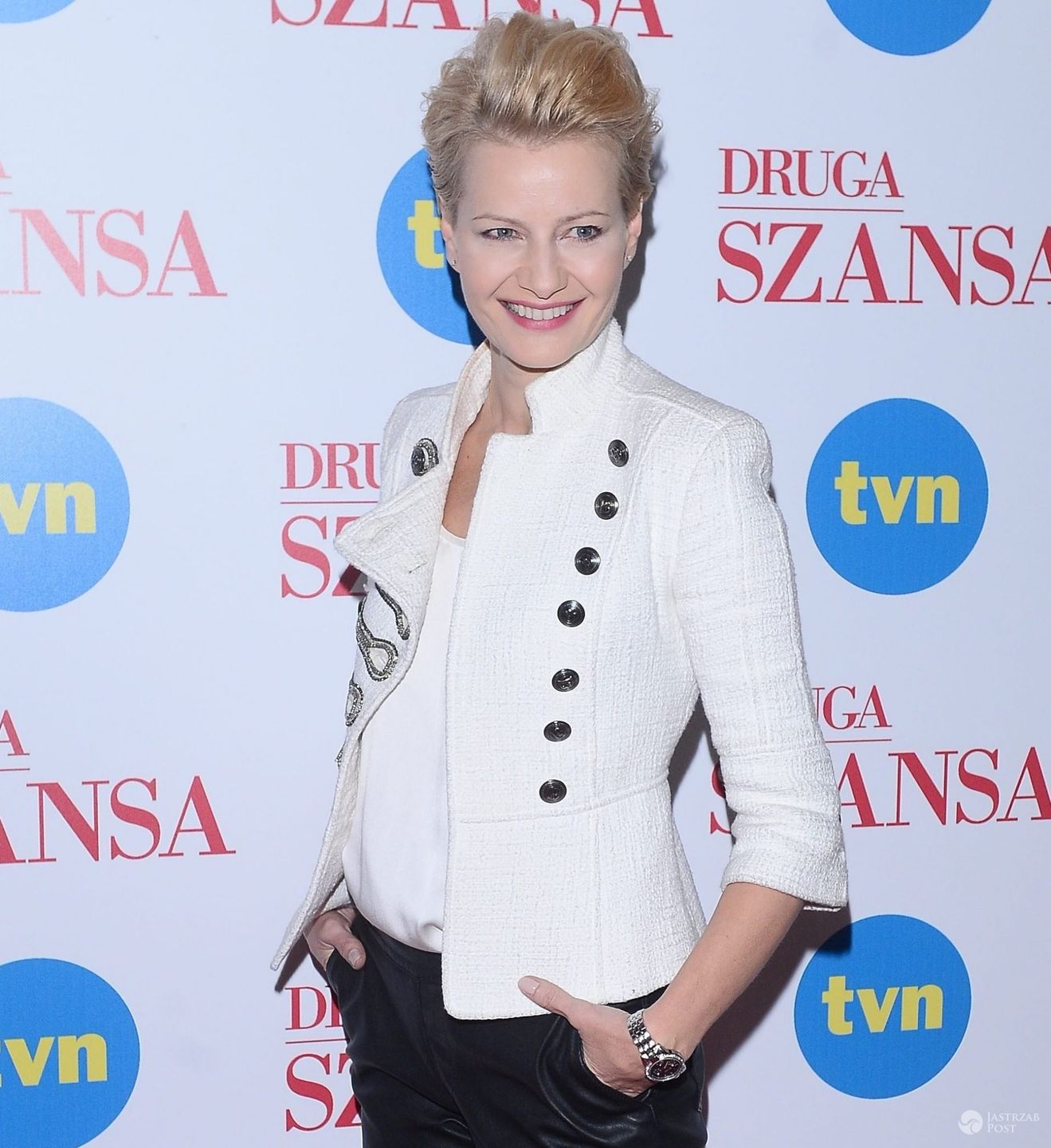 Małgorzata Kożuchowska, gwiazda serialu "Druga szansa". Od marca 2016 w TVN (fot. ONS)