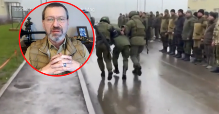 "Budują na ogromną skalę". Ekspert o działaniach Rosjan w Ukrainie