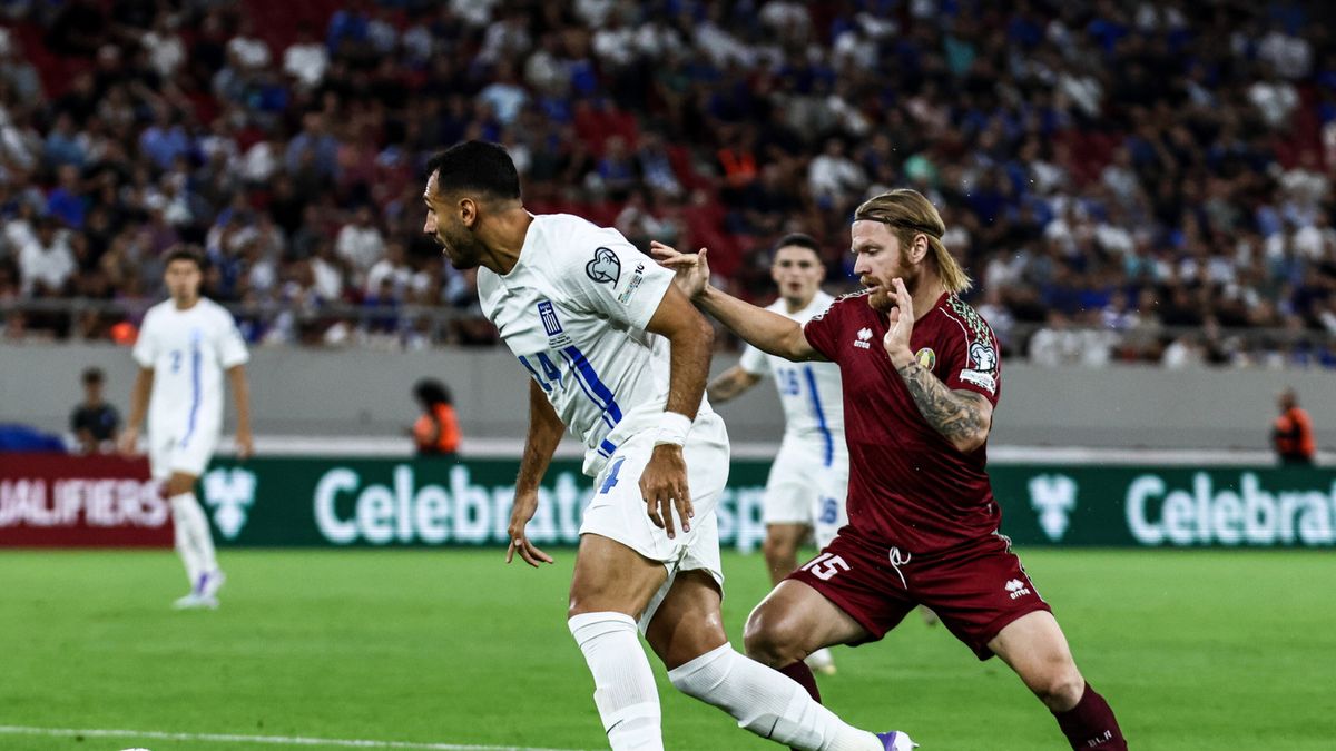 PAP/EPA / Mecz Grecja - Białoruś