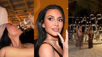 Kim Kardashian odsłoniła kulisy PLAŻOWEJ imprezy urodzinowej Kendall Jenner (ZDJĘCIA)