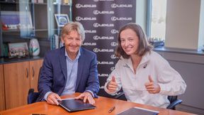 Iga Świątek nawiązała współpracę z Lexusem. "Mam poczucie, że razem możemy zajść naprawdę daleko"