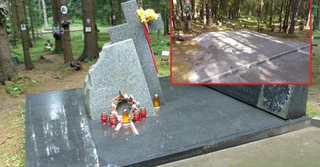 W Rosji trwa antypolska kampania. Pomnik zniknął z cmentarza