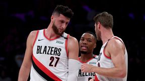 NBA. Koszmarna kontuzja Nurkicia. Blazers z awansem do fazy play-off