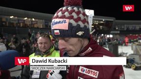 Skoki narciarskie. Dawid Kubacki zadowolony po konkursie. "Najważniejsze, że było nas dwóch na podium. Były ciary!"