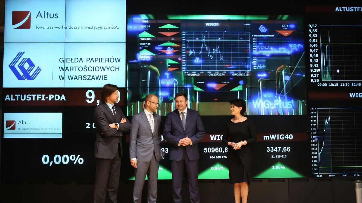 Altus TFI zadebiutował na warszawskiej giełdzie w lipcu 2014 roku.