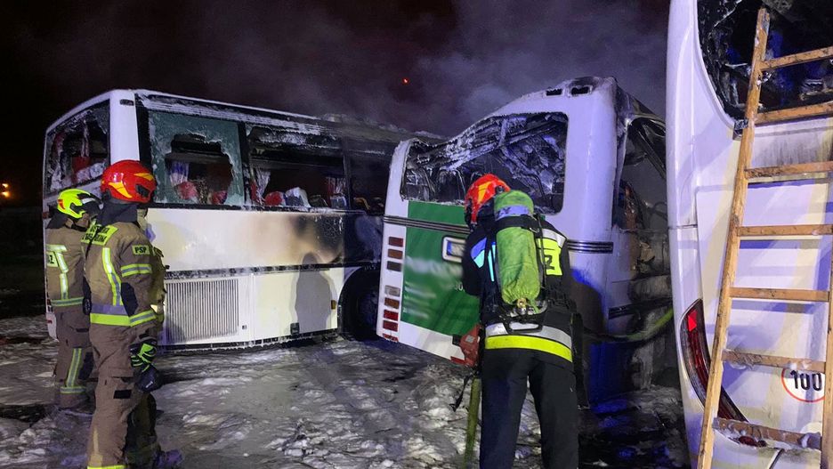 Drawsko Pomorskie. Pożar autobusów. "Straty na milion"