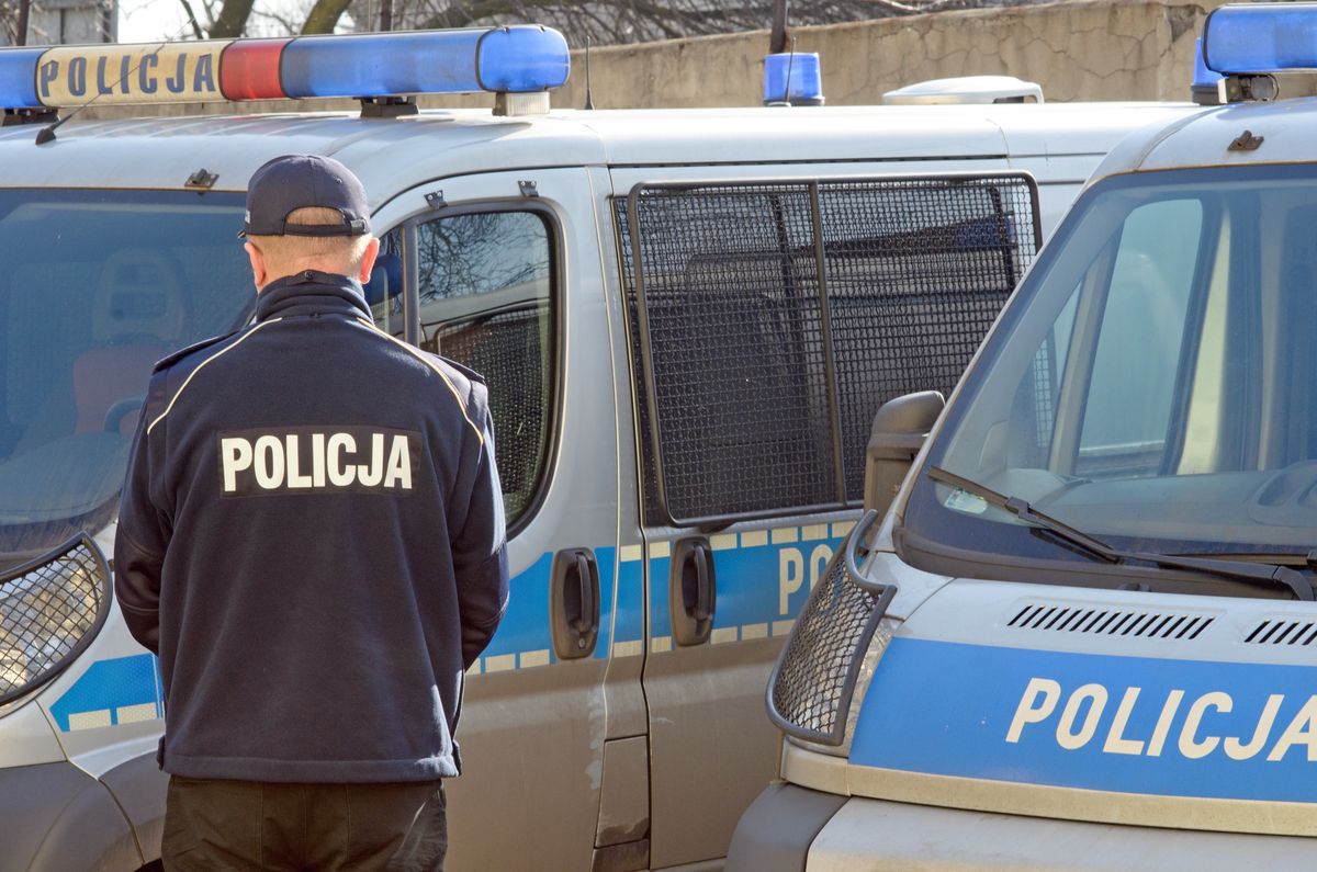 policja, nożownik Atak nożownika w Jaworznie. Napastnik w rękach policji